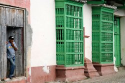 Street scene, Trinidad