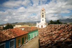 Street scene, Trinidad
