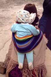 Mother & baby, Quilotoa