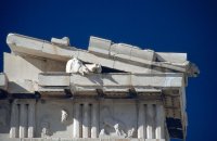 Parthenon Northeast corner