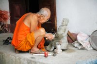 Monk, Luang Prabang