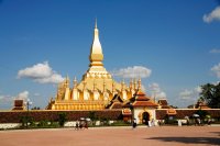  Stupa at That Louang, Vientiane