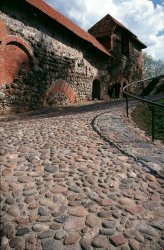 Road to Vilnius castle